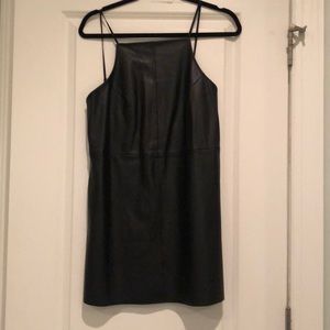 NWT Urban Outfitters Faux Leather Dress w/ Cutout